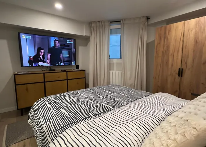 Blue Δωμάτια σε οικογενειακή κατοικία Μπιλμπάο